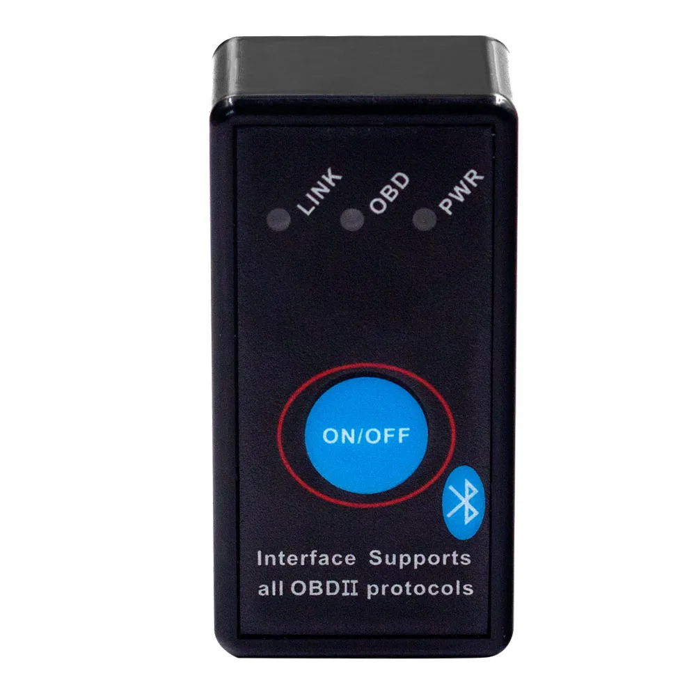 Считыватель кодов PIC18F25K80 ELM327 V1.5 ELM 327 Bluetooth Mini OBD2 с переключателем питания для Android