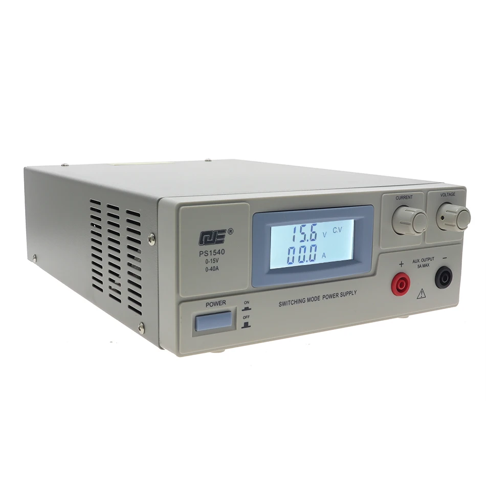 QJE PS 1540 0-40A 0-15 в импульсивный источник электропитания/лабораторный постоянное напряжение источника питания постоянного тока