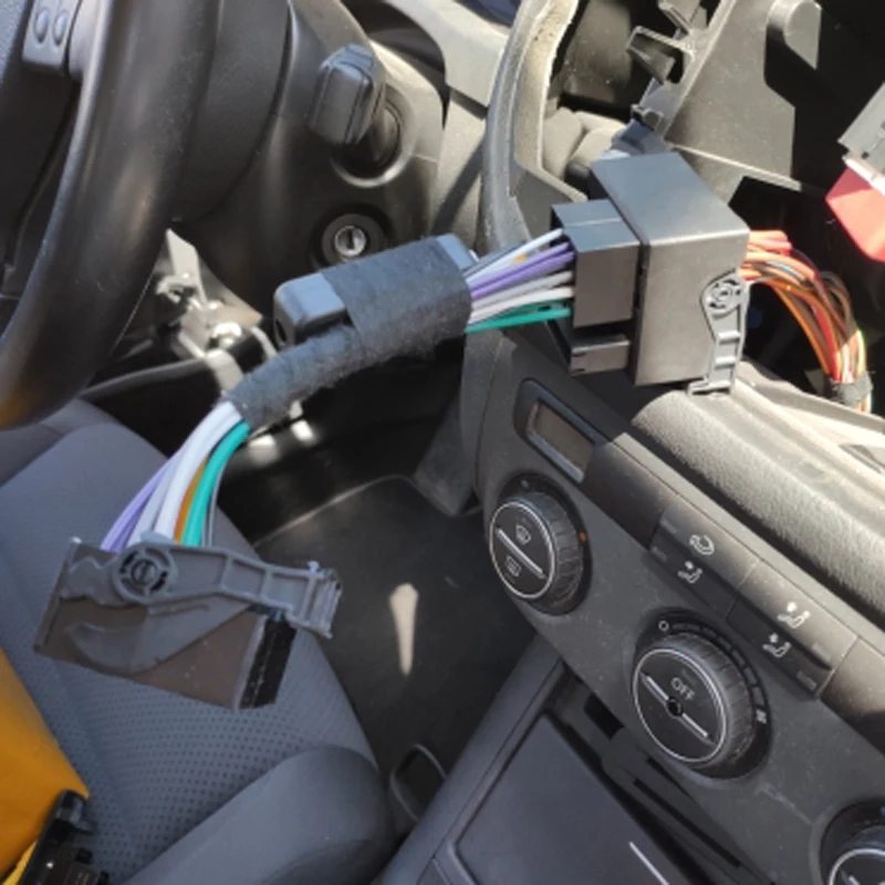 Для RCD330 RCD510 многофункциональный переключатель рулевого колеса управление симулятор адаптер для VW Jetta 5 MK5 Golf MK5 MK6 Passat B6