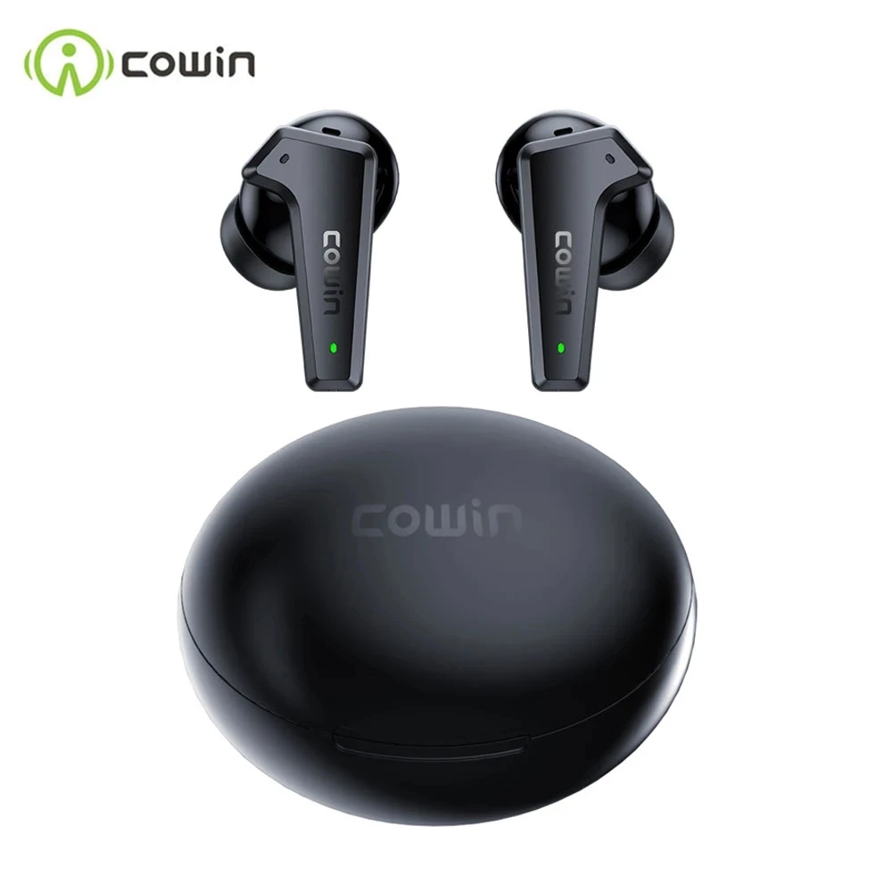 Cowin Apex Elite Tws Anc Bluetooth Headsets Wireless Active Noise Cancelling Earphones Bluetooth 5 2 True Earbuds With 4mic Acc Earphones Headphones Aliexpress