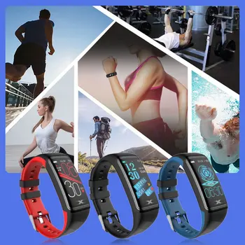 

V30S Smart Bracelet Wireless Sports Tracker Heart Rate Sleep Health Monitor Big Screen Smart Watch
