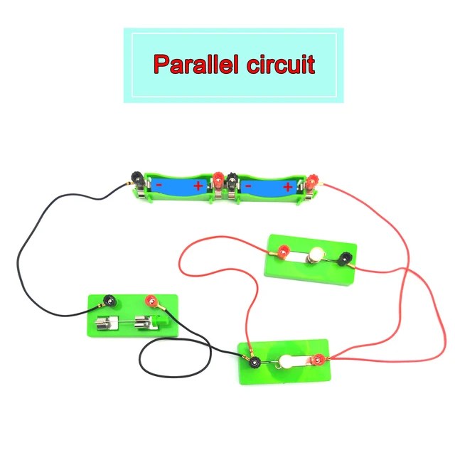 전기의 원리를 탐구하고 실용적인 학습 경험을 통해 학생들의 능력을 향상시키는 교육용 전기 시리즈 병렬 회로 실험 키트
