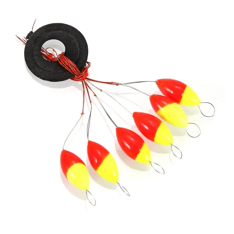 

5PC/Lot Fishing Floats Set Buoy Bobber Fishing Light Stick Floats Fluctuate Mix Size Color float buoy For Fishing Accessories