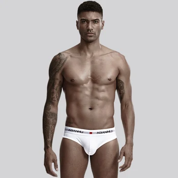 

2020 NEW Men's Sexy Underpants gay man underwear men's cotton briefs calzoncillo hombre men's briefs Breathable Comfortable AD44