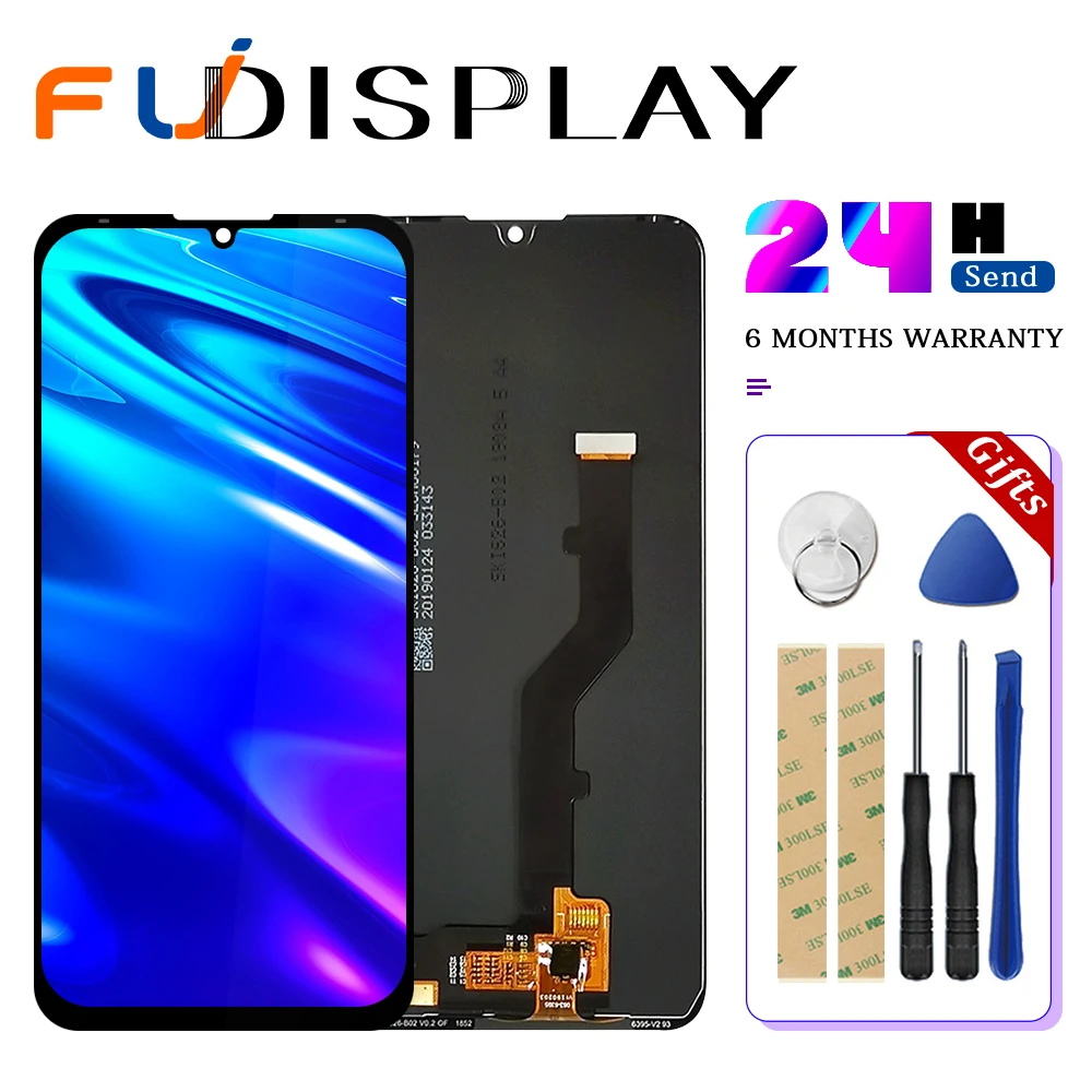 ЖК-дисплей и сенсорный экран с дигитайзером в сборе для ZTE Blade V10 Vita 6 26'' черный