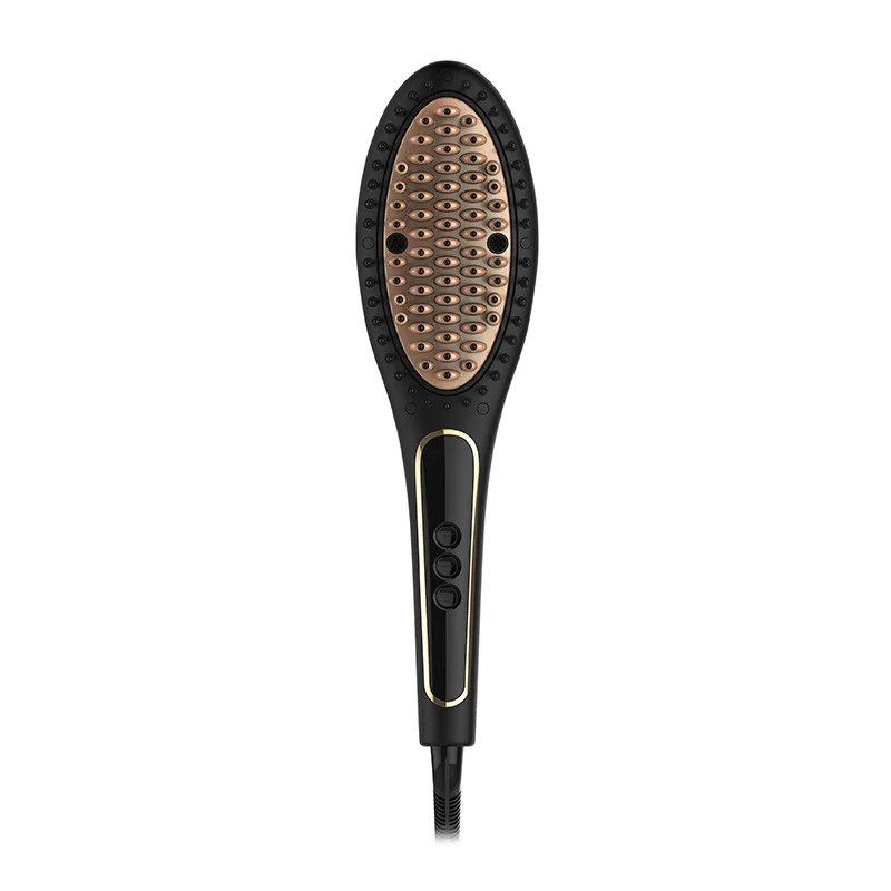 

2019 New Style Multi-functional Negative Ion Straight Comb Hair Comb Roll Straight Dual Purpose Hair Straightener Hair Curler Wh