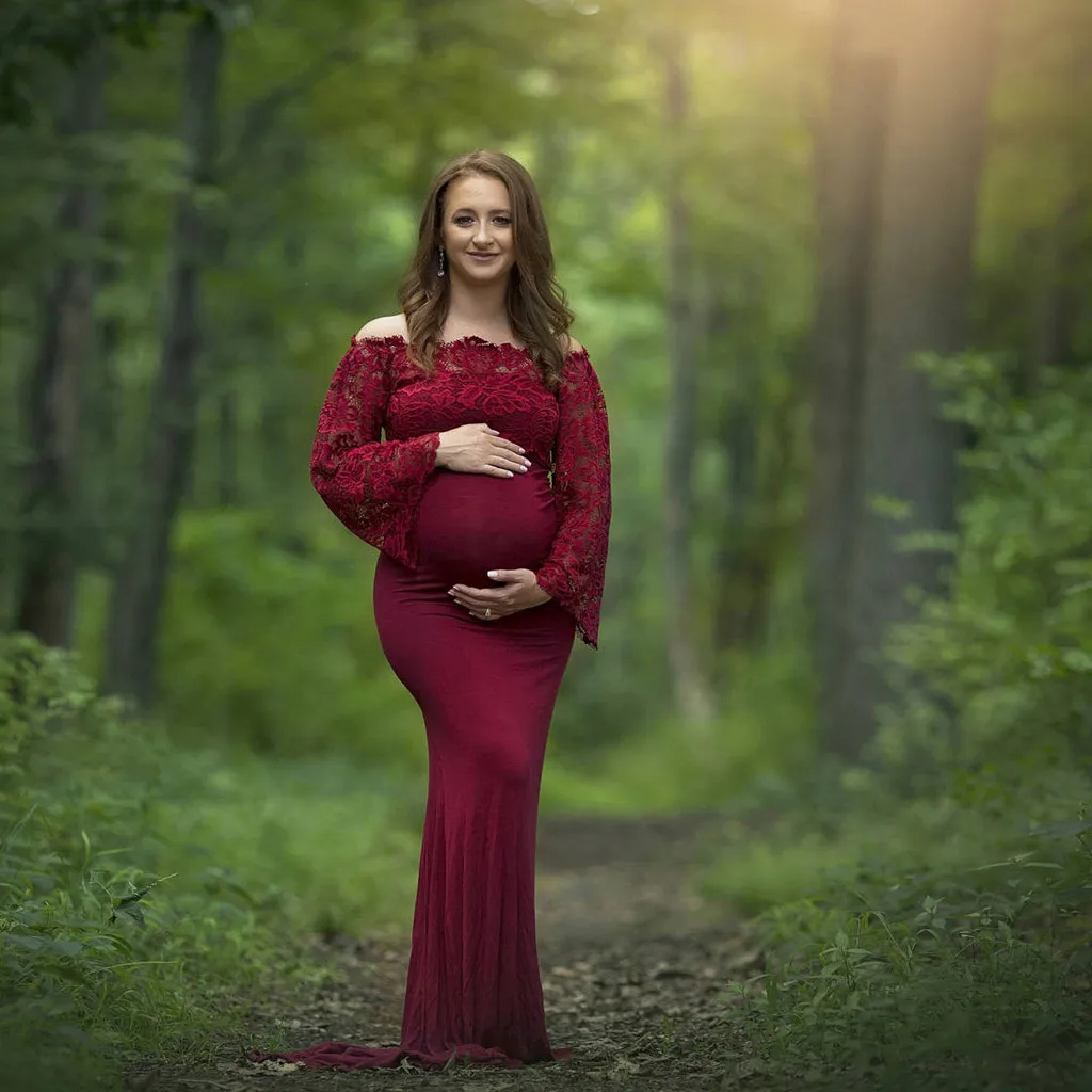 Платья для беременных для фотосессии платье для беременных vestidos платье для беременных vestido embarazada с длинными рукавами в стиле пэчворк Z4