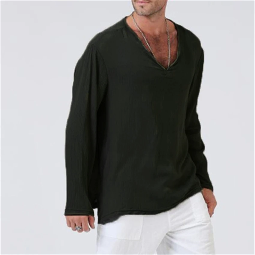 Middle Ages Man Linen Shirt Medieval Halloween Viking Pirate Cosplay Costumes Renaissance Retro Camisa V-Neck Loose Tops Tee cosplay costume men medieval costume
