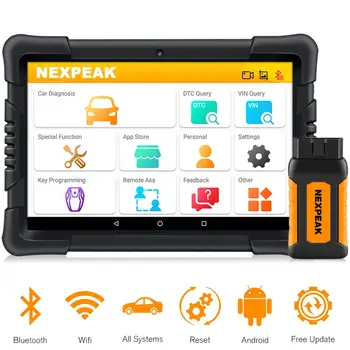 

NEXPEAK K1PRO OBD2 Diagnostic Scanner Full Systems Diagnostic Tool Professional Key Programming Car OBD2 Scanner Car Diagnostics