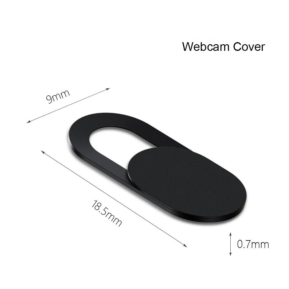 Tongdaytech WebCam Cover Shutter Magnet Slider Plastic Camera Case for IPhone PC Laptops Mobile Phone Lens Privacy Sticker WebCam Cover Shutter Magnet Slider Plastic Universal Antispy Camera Cover For Laptop iPad PC Macbook Privacy Sticker