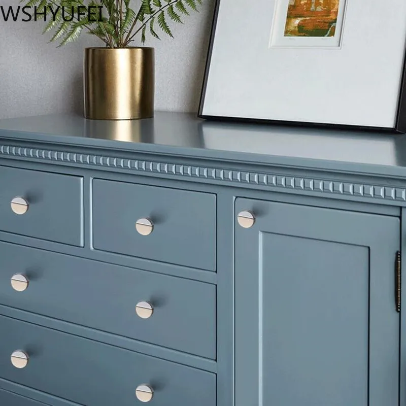 

New style Single hole light luxury closet cupboard small handle Furniture door handle TV cabinet handle Home hardware WSHYUFEI