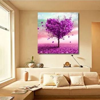 

Love Heart&Tree Diamond Painting 5D Abstract Dimond Painting Kit Cuadros DIY Cross Stitch Embroidery Diamond Mosaic Crafts Kit 5