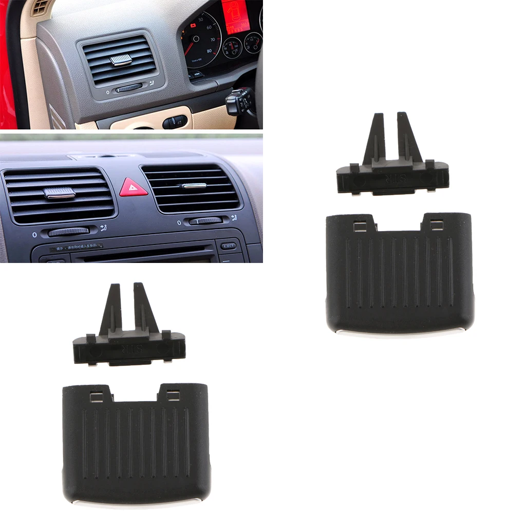 2x Auto Front A/C Air   Outlet Tab Clip Repair Kit for VW Sagitar, Easy Installation