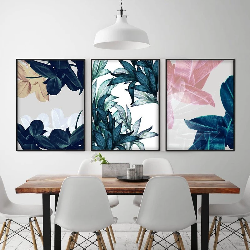 Watercolor Botanical Poster Prints Living Room Decoration