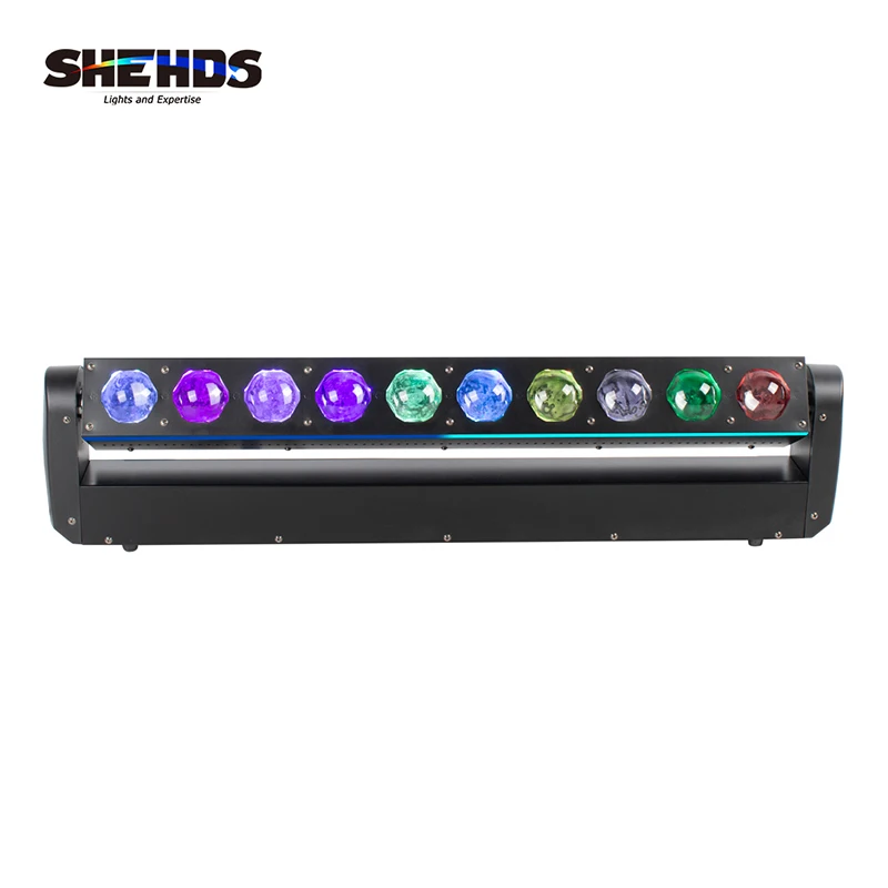 ムービングヘッド付き4in 1ムービングヘッドライト10x 40w rgbw