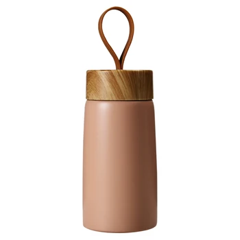 

260ml Outdoor Stainless Steel Gift School Insulated Home Office Vacuum Cup Flask Cute With Handle Tumbler Shape Mini Coffee Mug