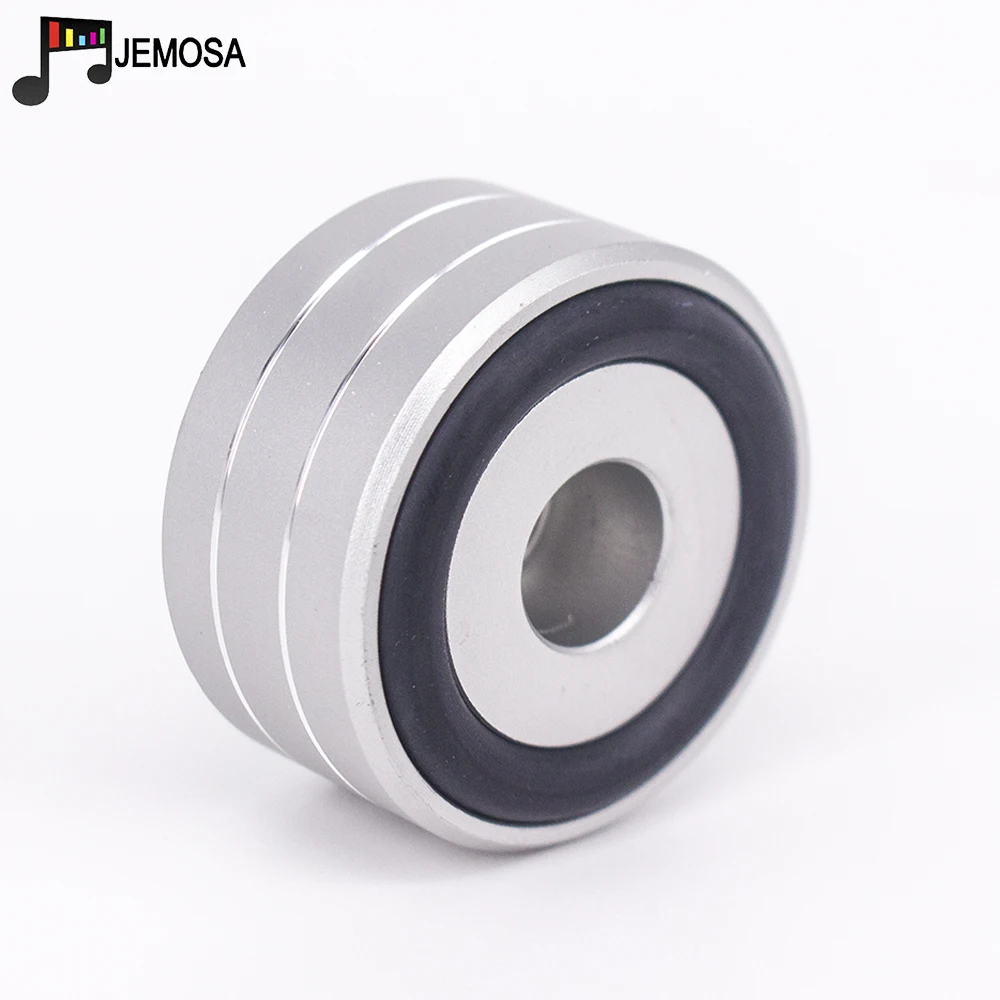 4PCS 40*20mm Aluminum Amplifier Feet Shock Absorber Amplifier Rubber Feet HIFI Turntable Feet Audio Speaker Isolation Feet Pad — view 6