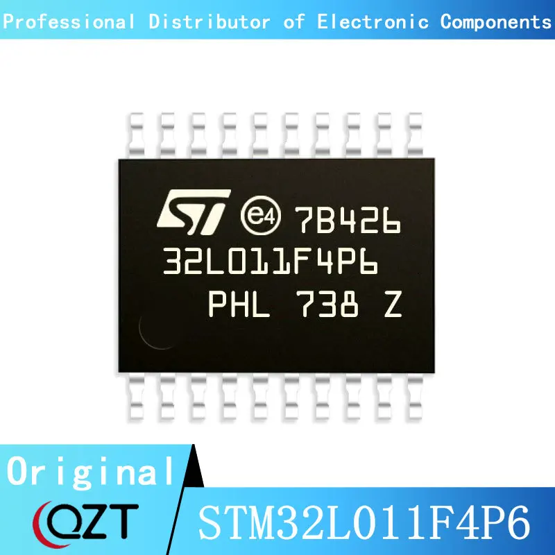 10pcs/lot STM32L011 STM32L011F4 STM32L011F4P6 TSSOP-20 Microcontroller chip New spot 5pcs lot new originai mc9s08pa4vtgr mpa4vtg tssop 16 microcontroller ic chip