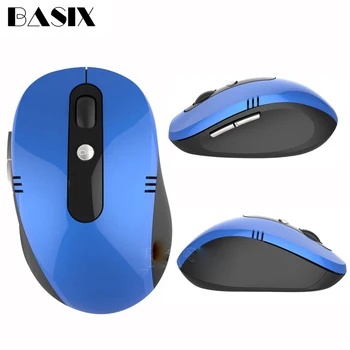 

BASIX Wireless Mouse 2.4GHZ Vertical Optical Mouse Wireless Computer Gaming Mice for Mac PC Laptop Computer Mice