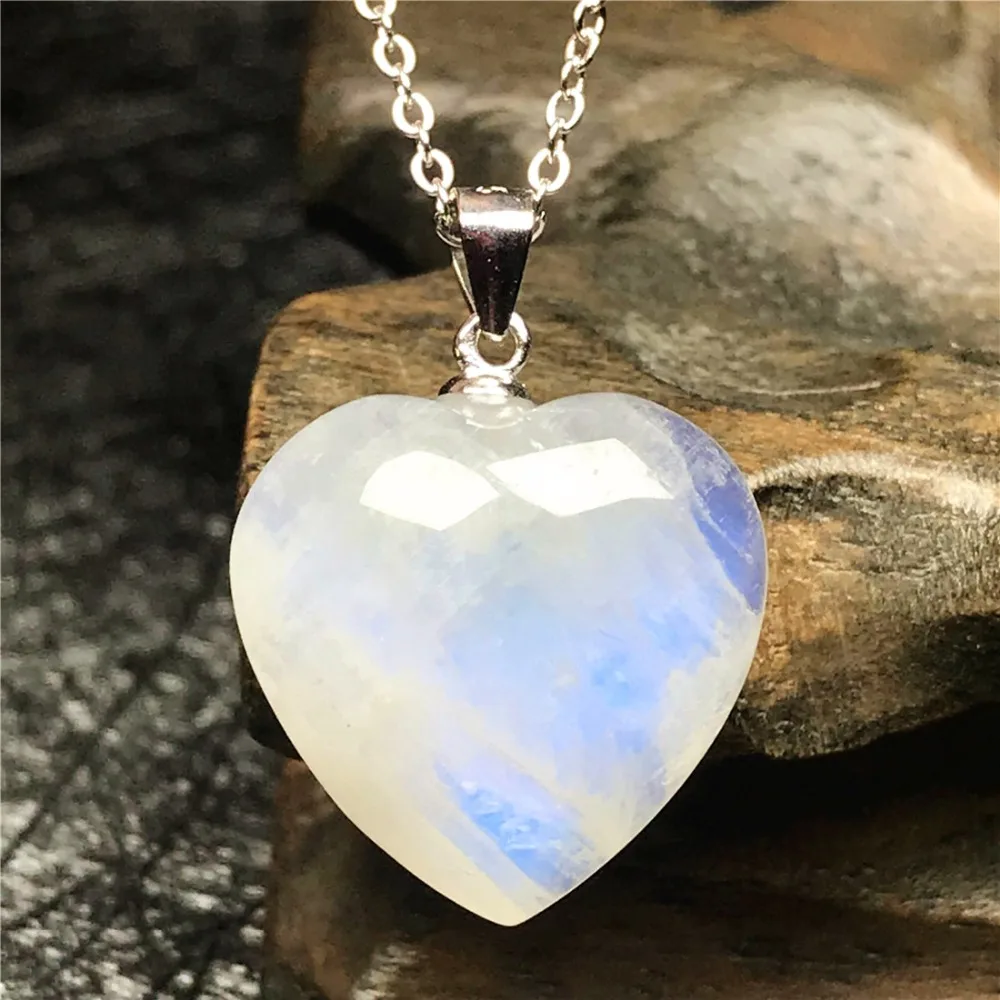 Heart Moonstone Pendant (290)