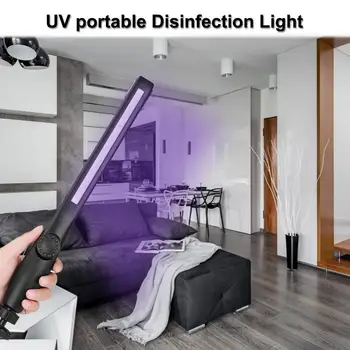 

Portable Handheld 40LED UV Disinfection Light UVC Germicidal Light Ultraviolet Sterilizer Lamp for School Office Home