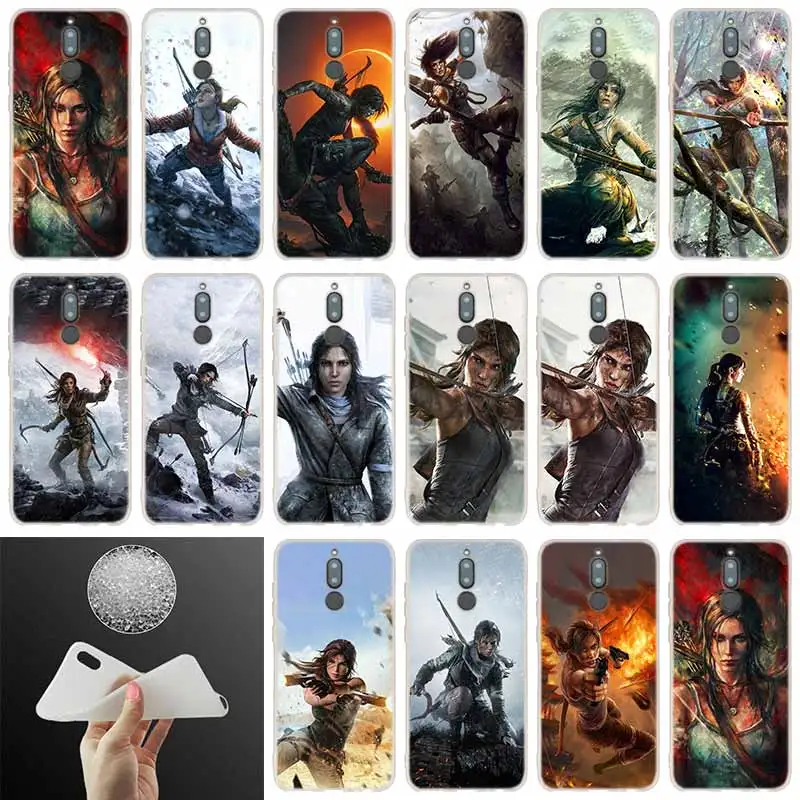 Чехол tomb raider ps4 наклейка для Huawei Mate 30 20 10 Lite pro 20X 30lite Cover nova 5i 5z 4 3 3i Fashion Cases Обложка