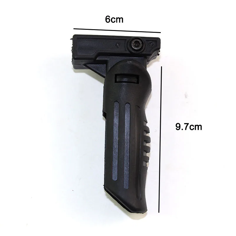 Тактическая ручка ABS Foregrip, передняя рукоятка, передняя рукоятка Foregrip для Пикатинни, вертикальная рукоятка для игрушки, пистолеты, набор аксессуаров