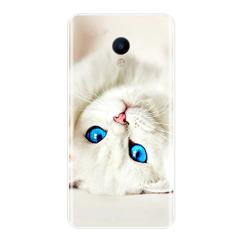 Phone Case For Meizu M6 M6S M5C M5 M5S M3S M3 M2 Soft Silicone TPU Cute Animals Painted Back Cover For Meizu M6 M5 M3 M2 Note 