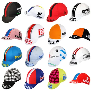 

2019 New Retro Cotton Cap Men and Women Cycling caps lightweight gorra ciclismo free size be elastic 16 style Arbitrary choice