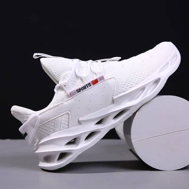 

Men's shoes board shoes Blade shoes Increase shock absorption Running shoes Breathable and versatile Running shoes