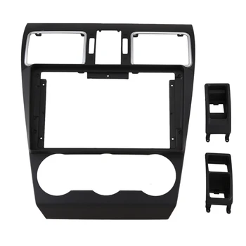 

Car o 2Din Dash Panel Fascia Frame Adaptor for Subaru Forester 9 inch CD/DVD Face Plate Frame Bezel Installation Kit