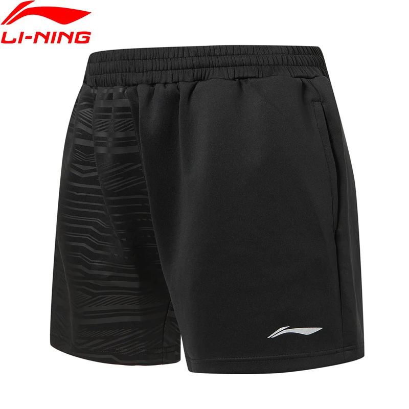

(Break Code)Li-Ning Men Badminton Competition Shorts 87% Polyester 13% Spandex Regular Fit LiNing li ning Shorts AAPP323 MKD1660