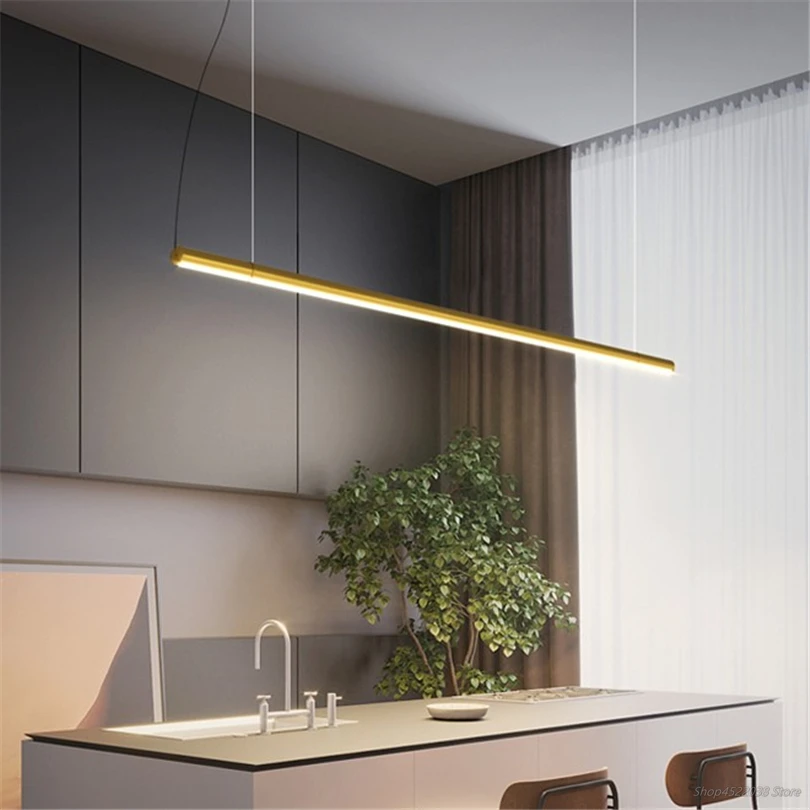 Led Pendant Lamp Golden Luxury Designer 