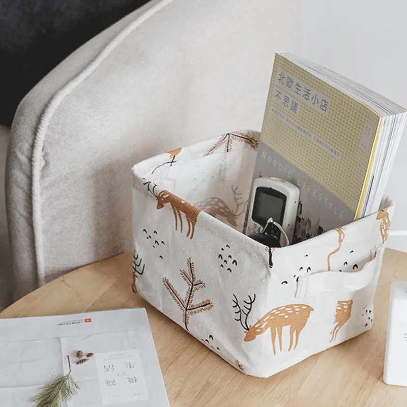 ONEUP DIY Настольная корзина для хранения разное Нижнее белье коробка для хранения косметический блокнот-органайзер канцелярский контейнер корзина для белья