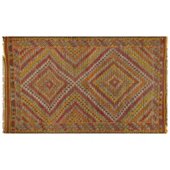 

Handmade Natural Oriental Vintage Turkish Rug Area Rug 182x303 Cm-5'12''X9'11''