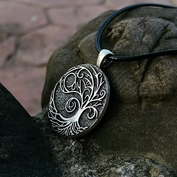 

12/PCS New Tree Of Life Pendant Necklace Totem Gift