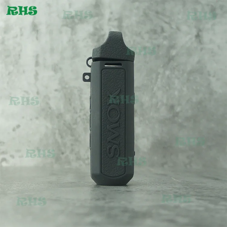 black 1 шт. электронных сигарет SMOK RPM40 1500 мА/ч, комплект, силиконовый чехол крышка рукав мягкая обволакивающая упругая от RHS фабрики Быстрая - Цвет: black