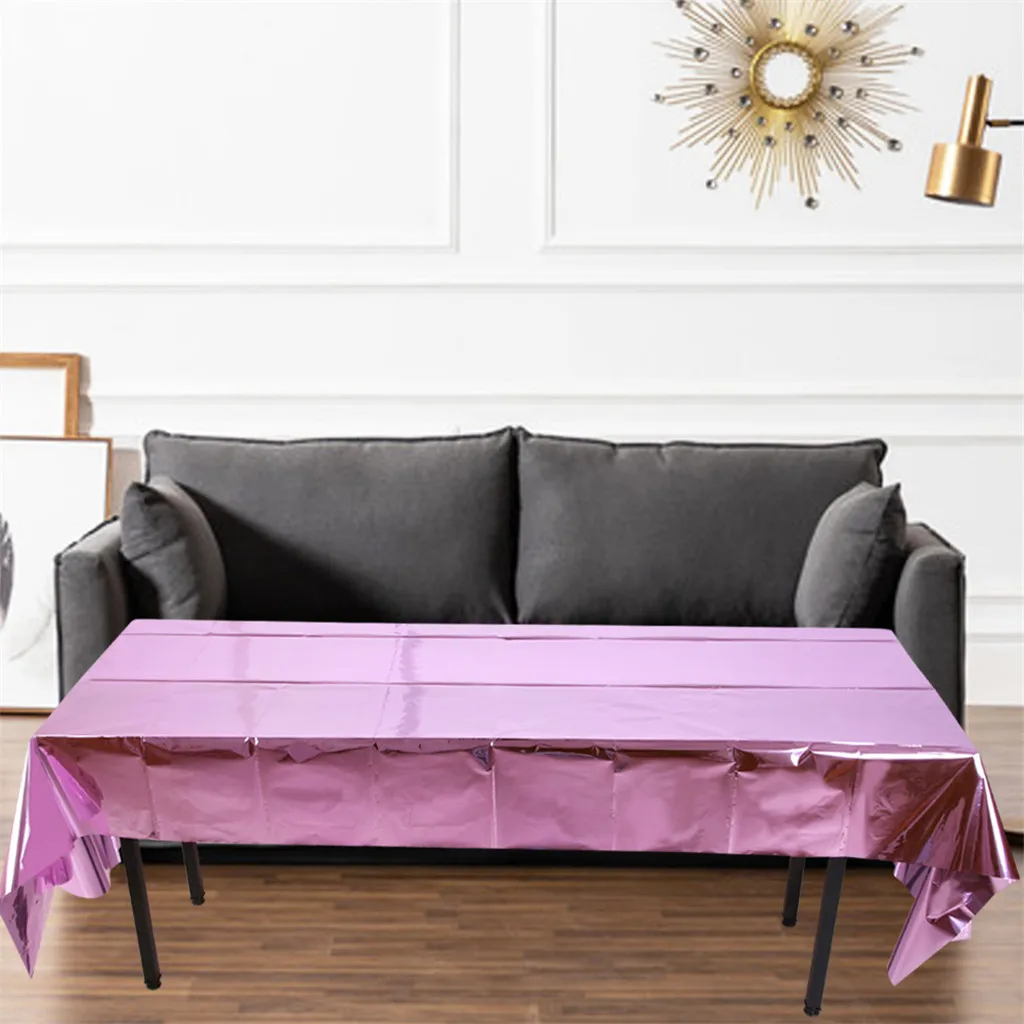 

Tablecloth Christmas Decoration Foil Tablecloth manteles para mesa rectangulares en tela tablecloth transparent Leaveable
