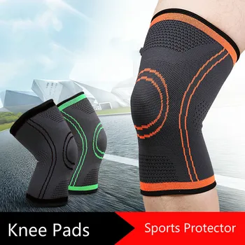 

1PC Compression Bandage Kneepad Sports Kneepad Elastic Knee Pads Support Fitness Gear Basketball Volleyball Brace Protector