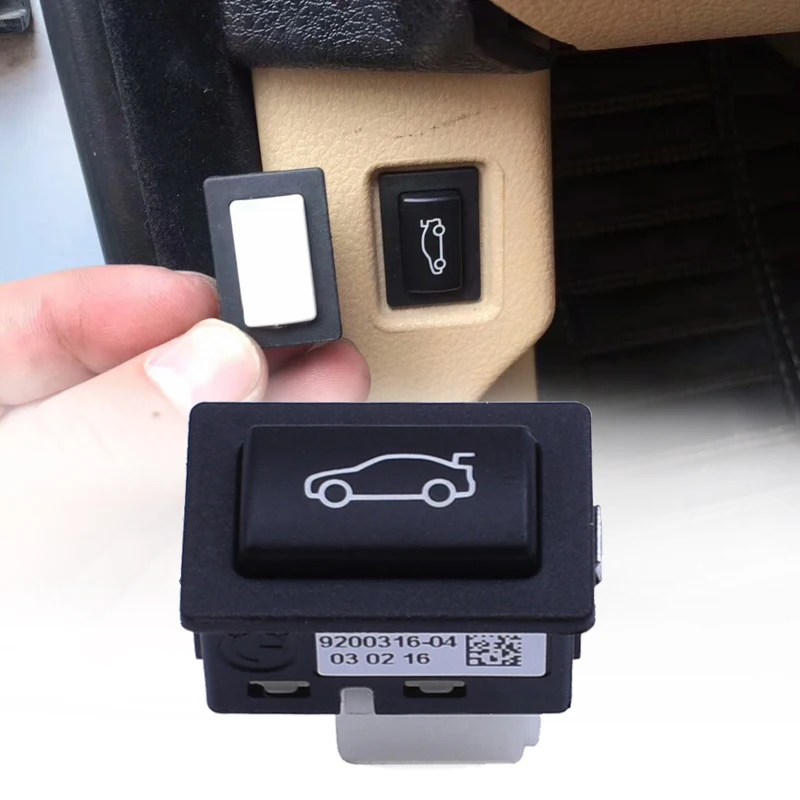 Замена кнопки открытия крышки багажника автомобиля для BMW 1 2 3 4 5 6 7 X1 X3 Z4 E81 F22 E90 F30 F32