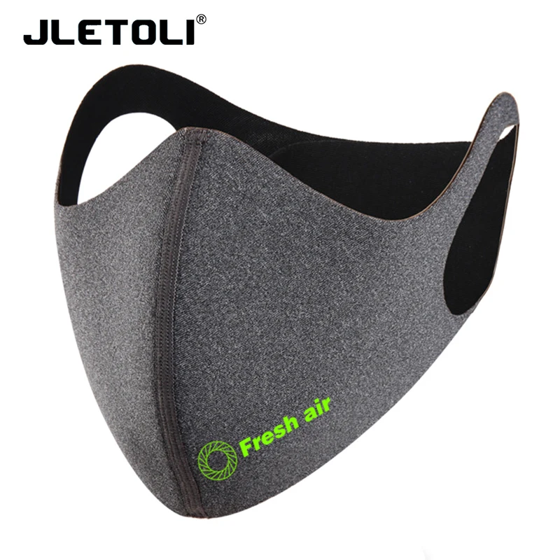 JLETOLI противопылевая велосипедная маска для езды на велосипеде, покрытие для лица, для бега, дышащая, PM 2,5, защита от ветра, лыжная маска, велосипедная маска