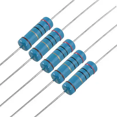100 шт 20 Ом 3W через отверстие металлический пленочный резистор 1