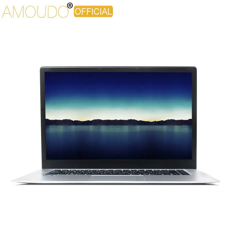 AMOUDO 15.6inch 4GB Ram+64GB eMMC Intel Braswell Quad Core Win 10 Dual Band Wifi Bluetooth 4.0 Laptop Notebook Computer