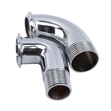 Медный стул Клапан Промывки локоть интерфейс приседания Туалет промывки трубы l-типа гибки суставов задержки приседания аксессуары