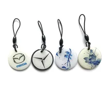 125 кГц перезаписываемый Changable em4305 чип для ключа брелок rfid брелки электронные ключи безопасности брелки rfid кольцо жетон