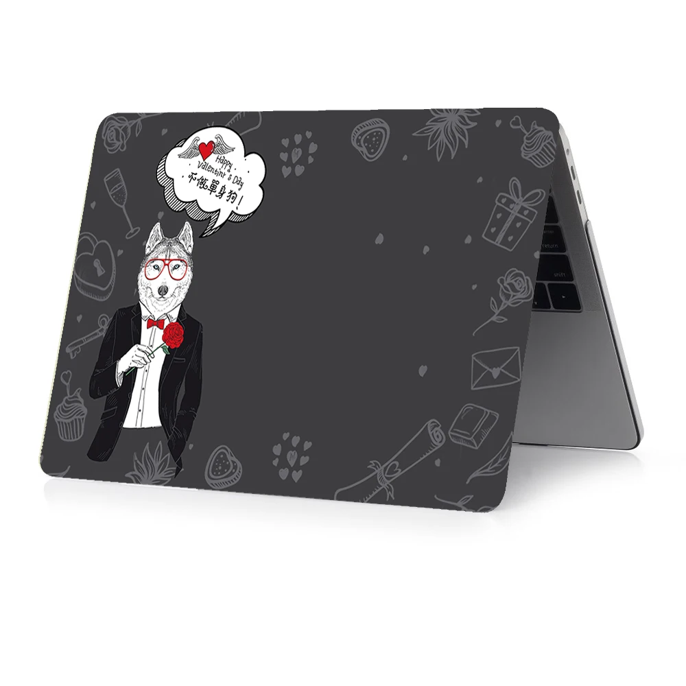 Чехол для ноутбука Apple MacBook New Air 13 Touch ID A1932, для Mac book Air Pro retina 11 12 16 15 13,3 чехол+ чехол для клавиатуры