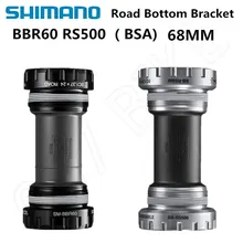 Shimano ULTEGRA 105 TIAGRA SORA SM-BBR60 RS500 Hollowtech II дорожный велосипед Нижний Кронштейн 68 мм BBR60 дорожный велосипед Нижний Кронштейн