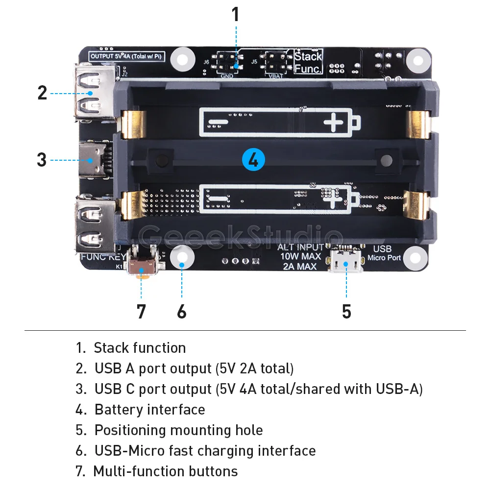 Plus com Rtc Dispositivo de Alimentação Atualização para Raspberry Coulometer Remoto Firmware pi 4b - 3b Ups & Ota - Imagem 3
