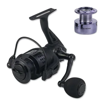 

5.2:1 Gear Ratio Post-Loading Spinning Wheel CNC Rocker EVA Handle Spinning Reel With Spare Wire Cup Fishing Reel