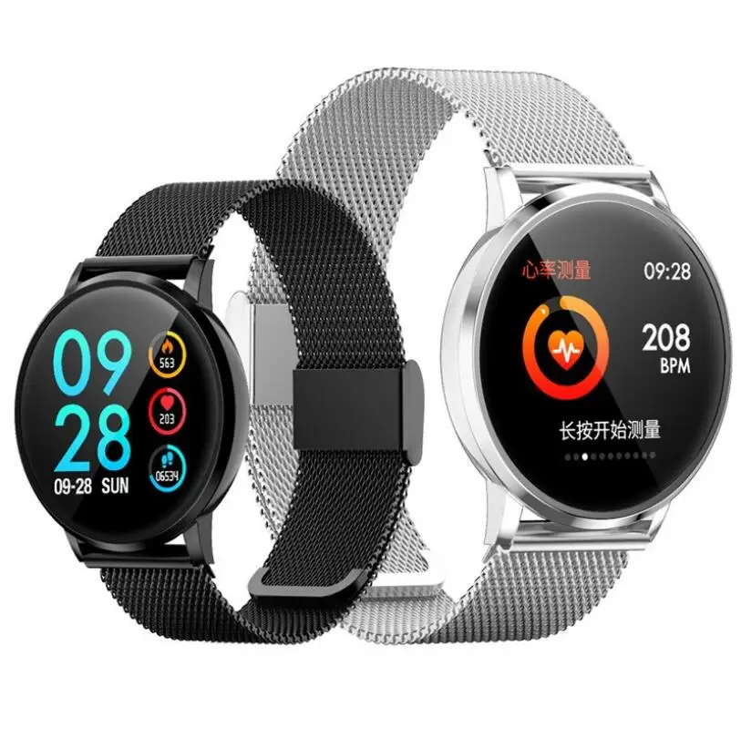 

Smart watch accurate measurement heart rate blood pressure monitoring multi-language sports smart bracelet